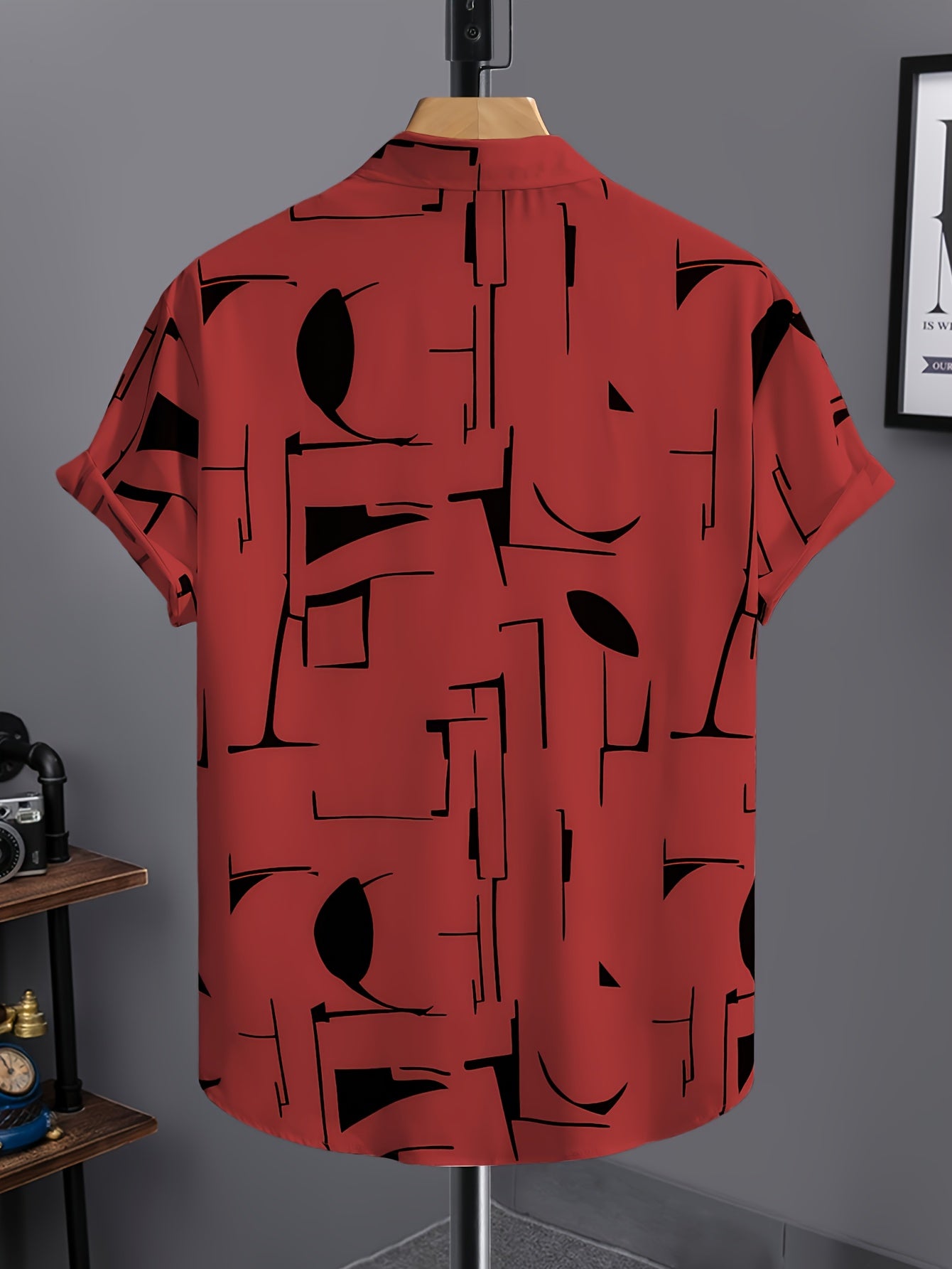 Men's Summer Short Sleeve Dress Shirt