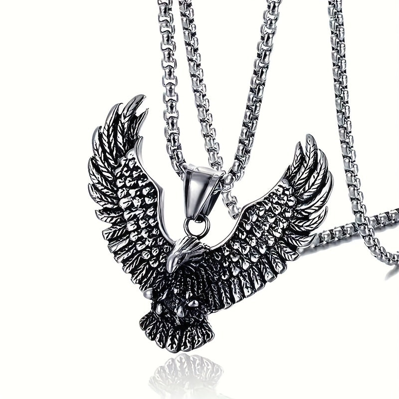 Hip-Hop Eagle Pendant Necklace for Men