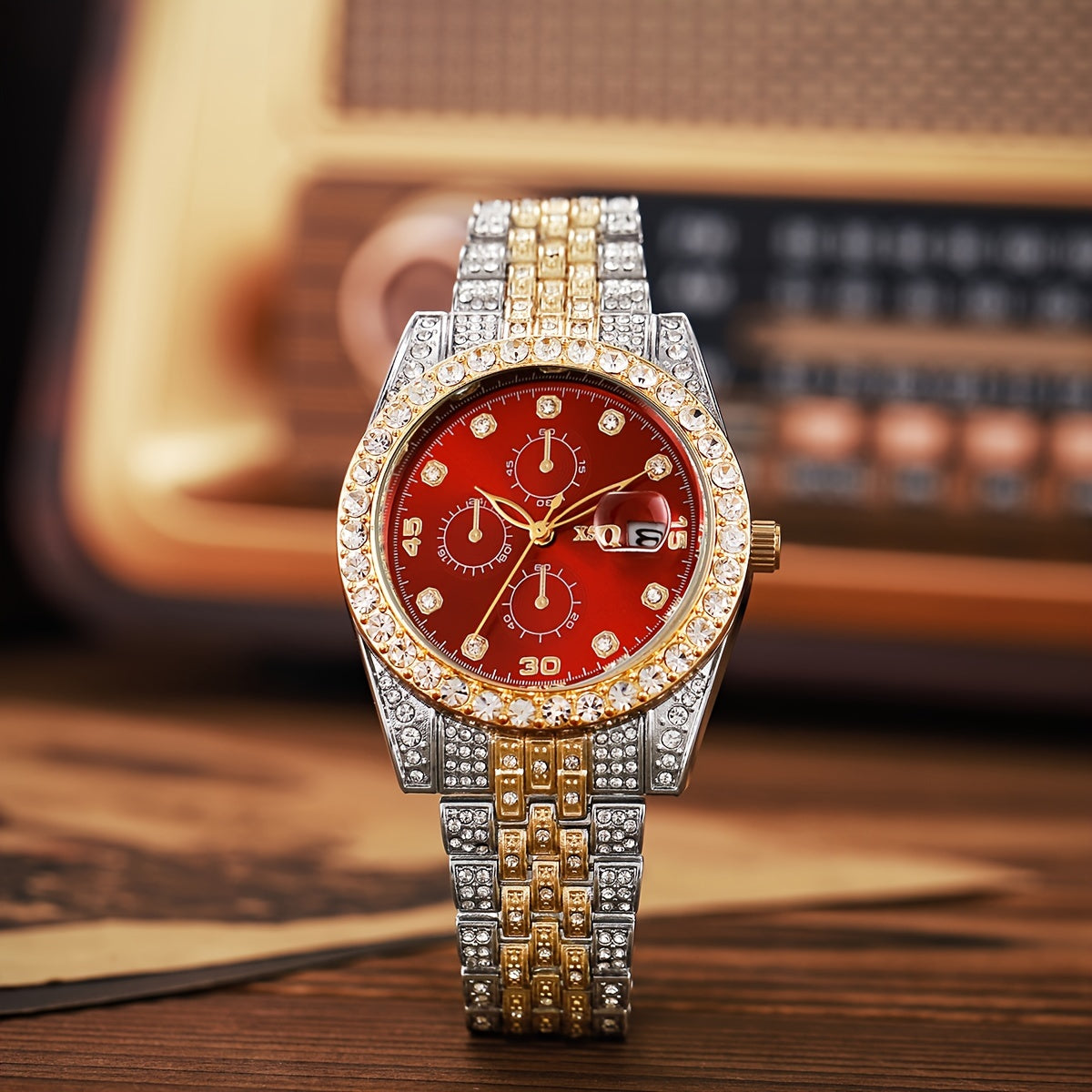 Roman Numeral Dial Quartz Watch