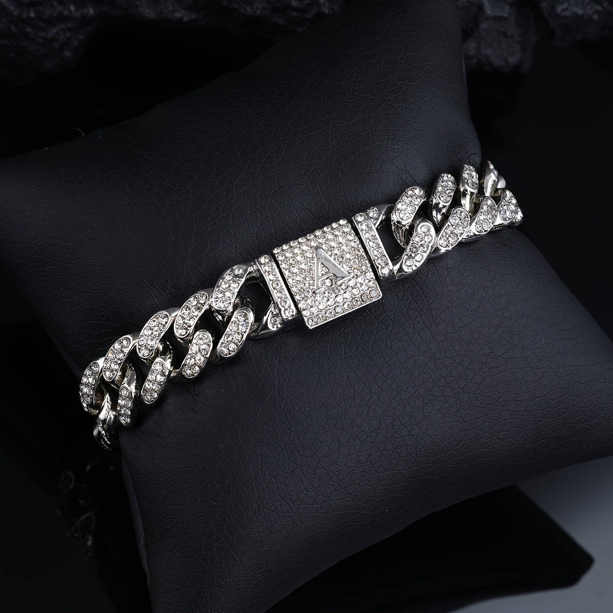 Hip Hop Style Initial Letter Bracelet