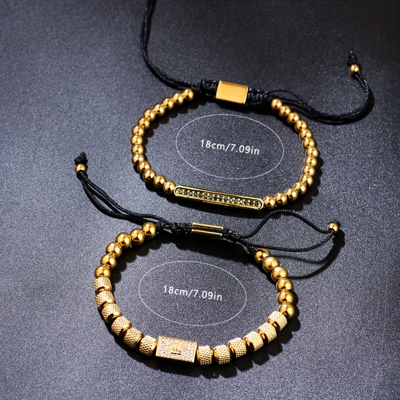 crown pattern bracelet