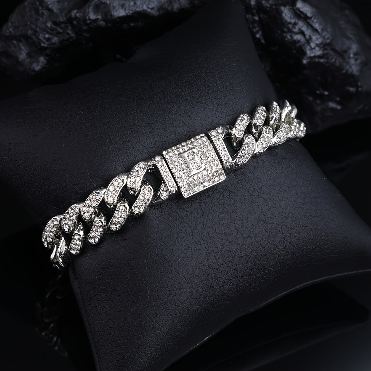 Hip Hop Style Initial Letter Bracelet