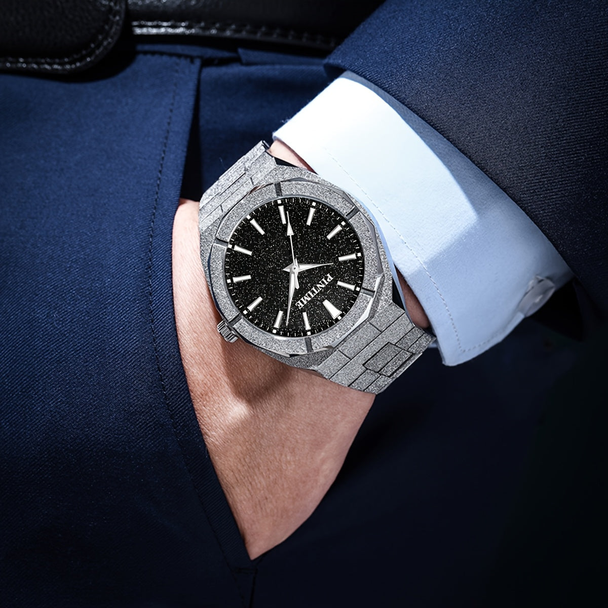 PINTIME Men'S Quartz Watch