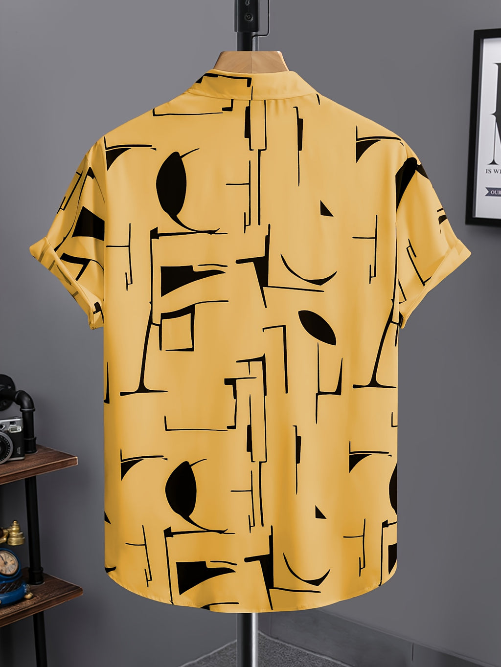 Men's Summer Short Sleeve Dress Shirt