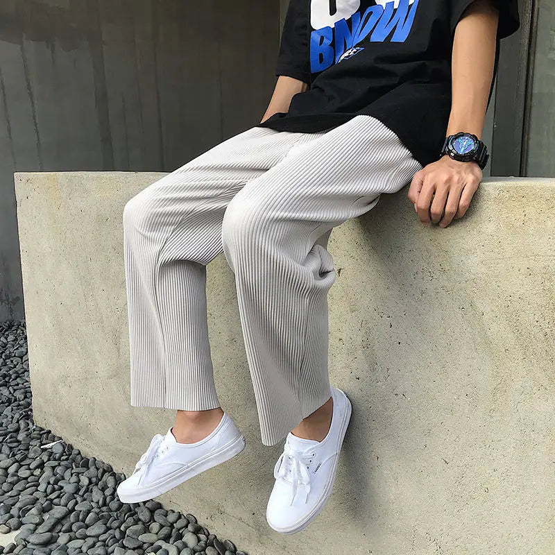 Men Summer Straight  Pants Men