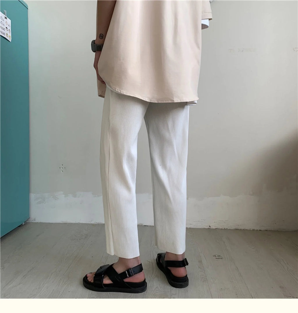 Men Summer Straight  Pants Men