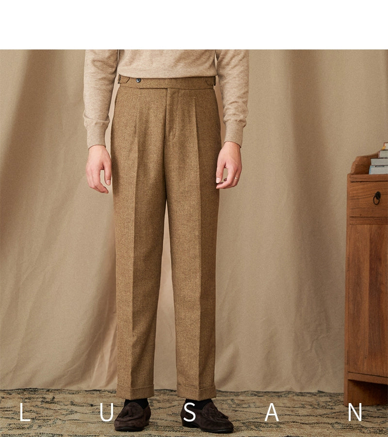 Winter Thick Warm Naples High Waist Straight Pants