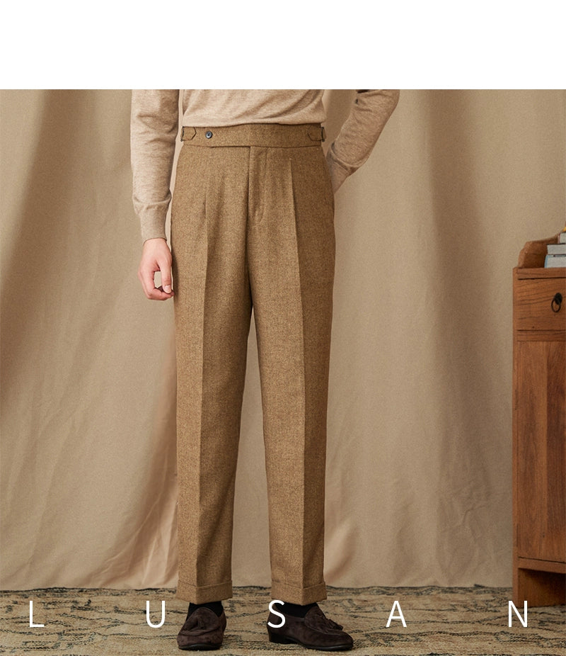 Winter Thick Warm Naples High Waist Straight Pants