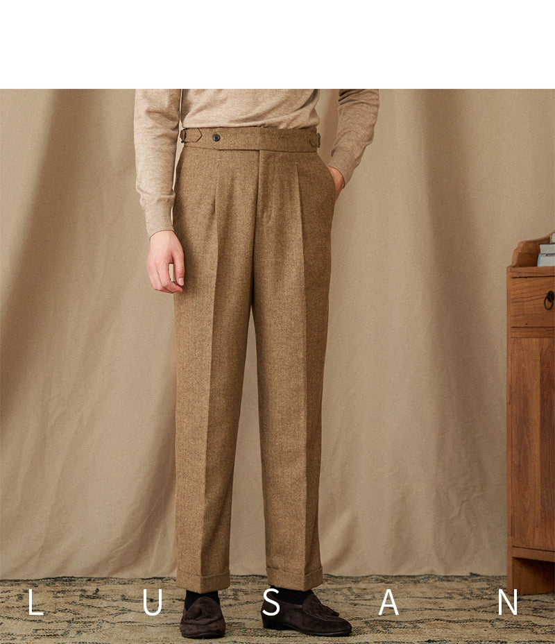 Winter Thick Warm Naples High Waist Straight Pants