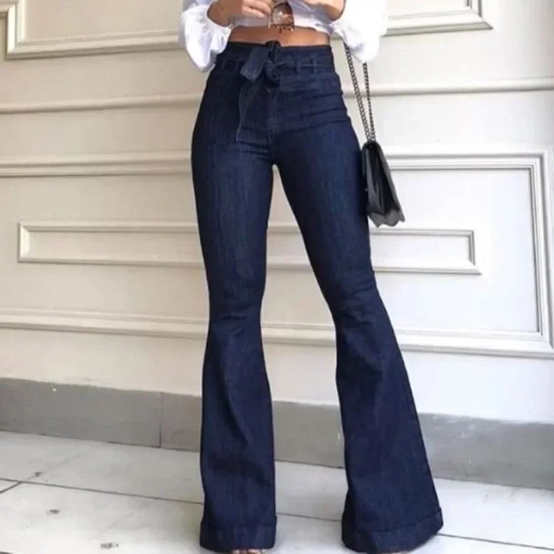 Women Jeans Flare Pants