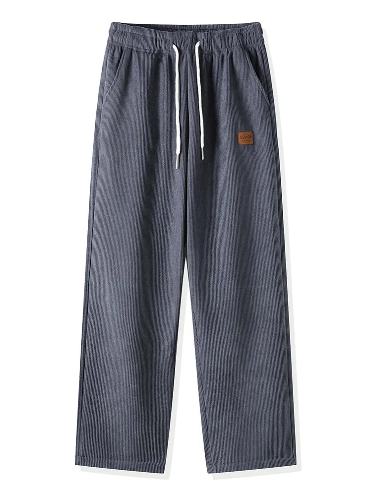 Winter Thick Warm Corduroy Sweatpants