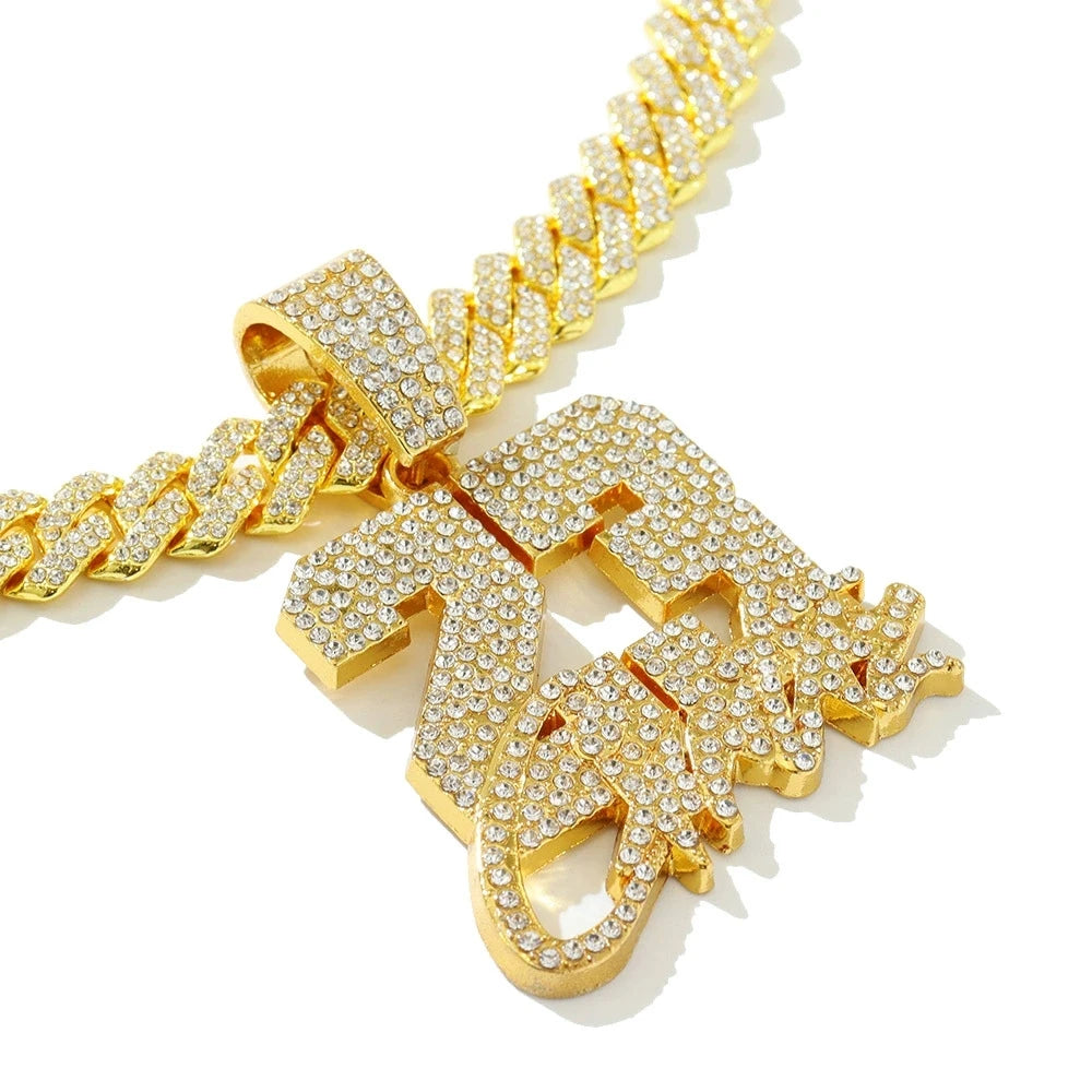 Hip Hop Number 23 Pendant Necklace