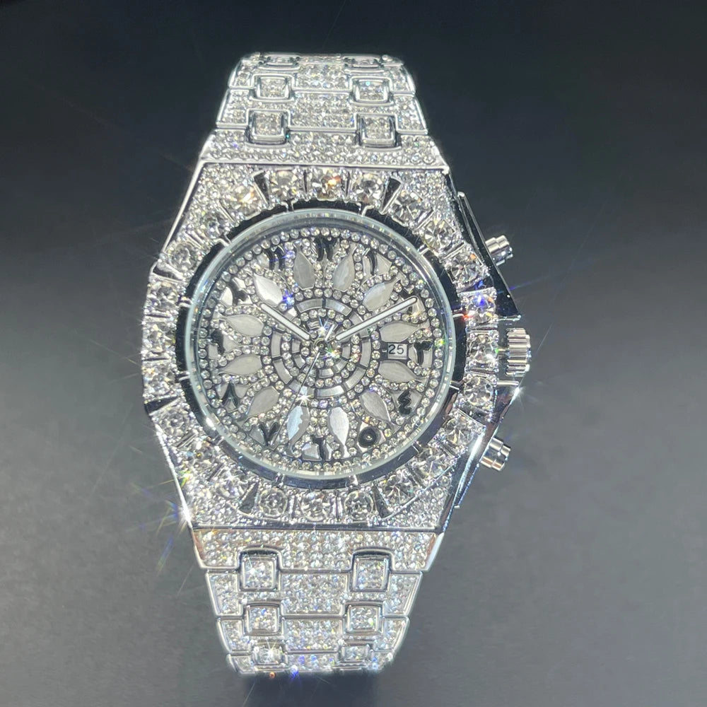 Diamond Hip Hop Watch For Men