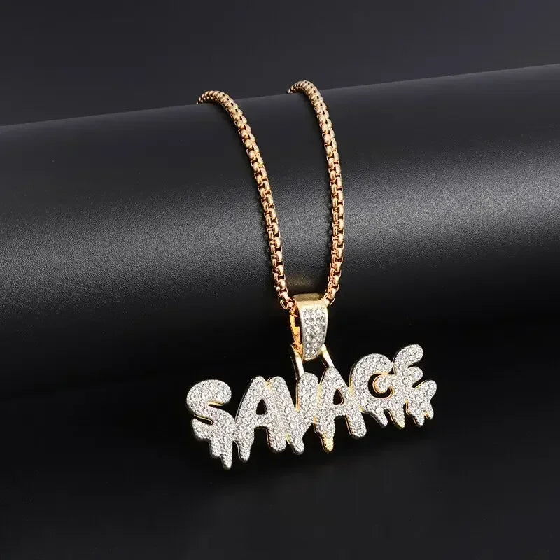 Submachine Gun Necklace