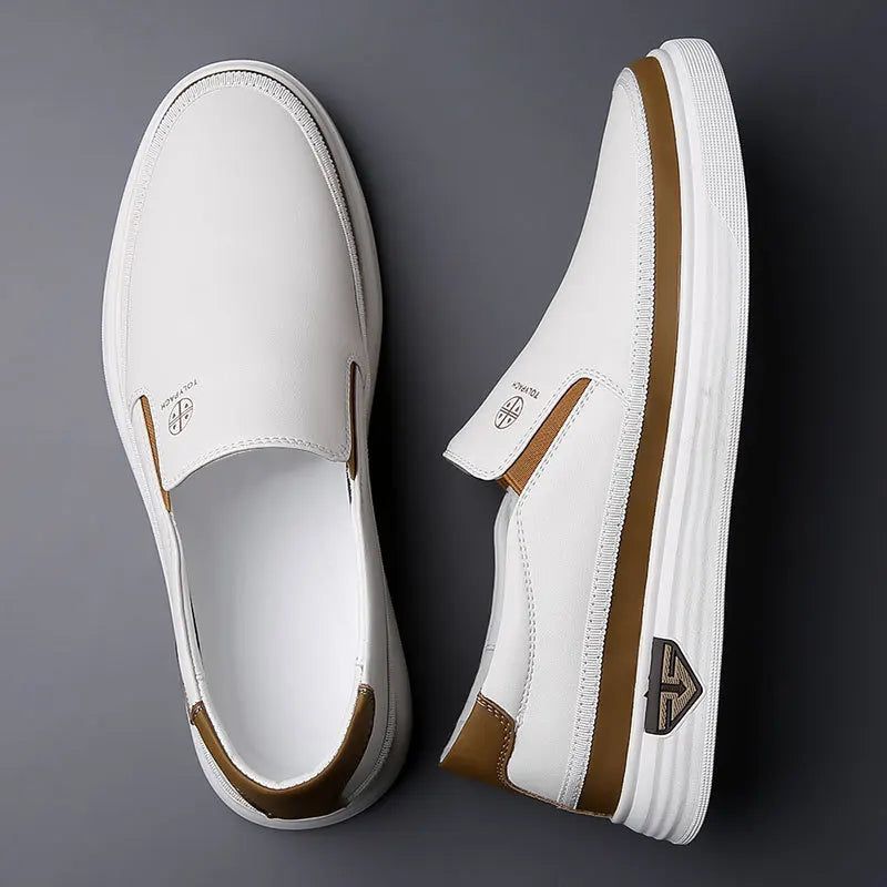 Men's Genuine Leather Sneakers
