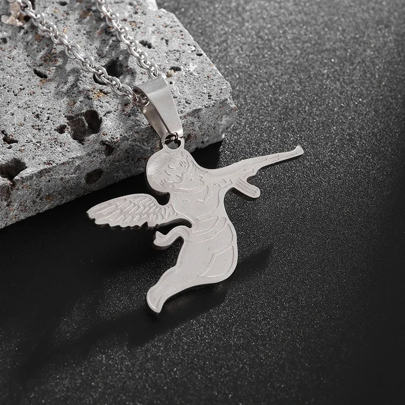 Ak-47 Submachine Gun Necklace