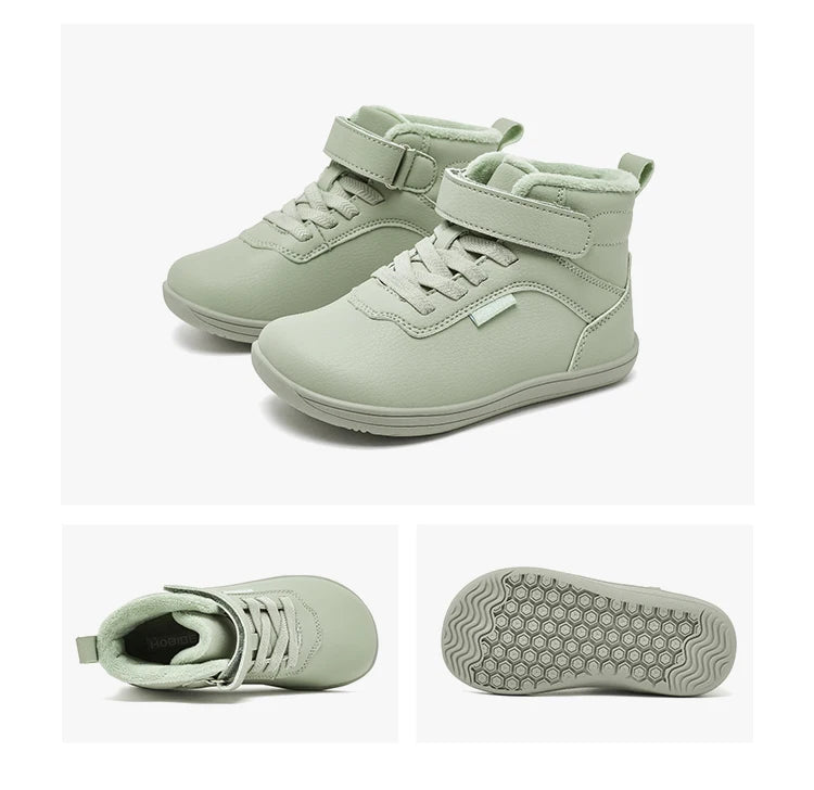 HOBIBEAR Kids Winter Barefoot Shoes