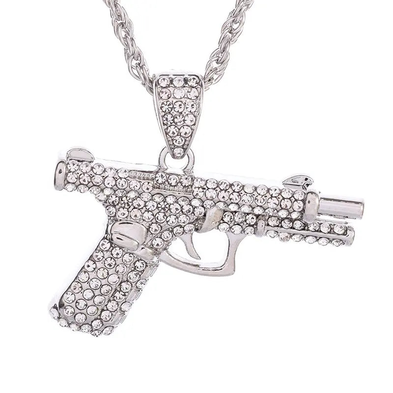 Submachine Gun Necklace