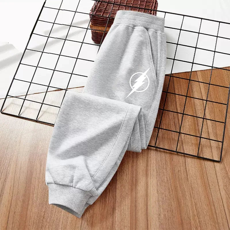 Lightning Pattern Sweatpants