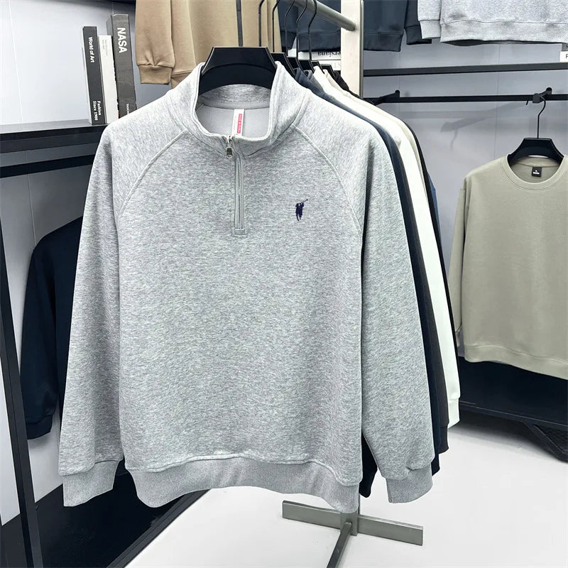 Men’s polo Half zip hoodie