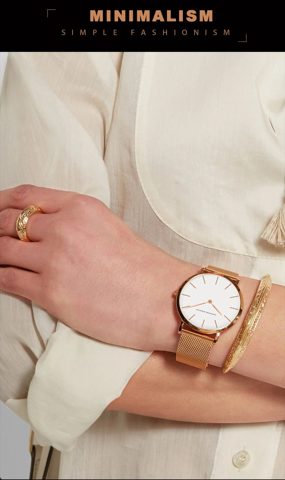 Rose Gold Ladies Watches