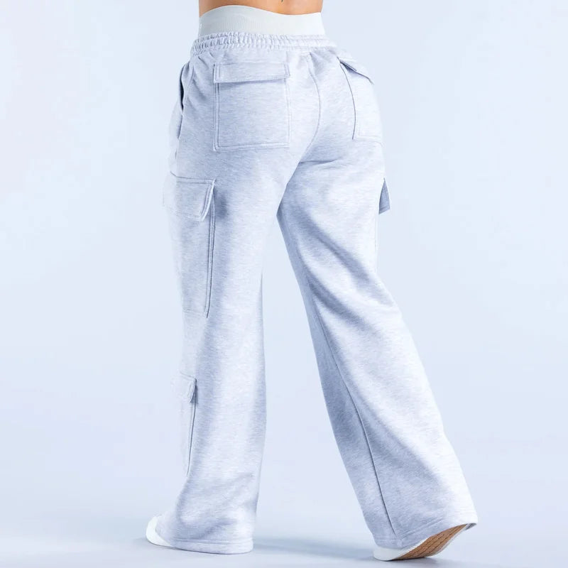 Women Low Waist Wide Leg Pants