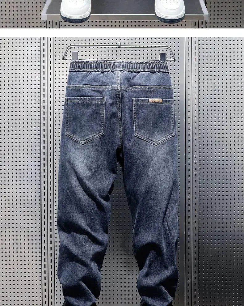 Men's Premium Elastic Waist Jeans