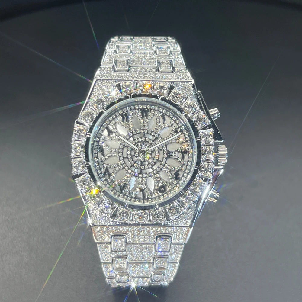 Diamond Hip Hop Watch For Men