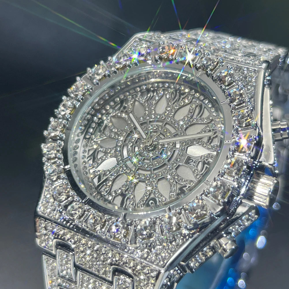 Diamond Hip Hop Watch For Men