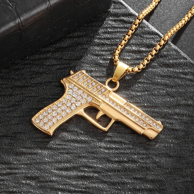 Ak-47 Submachine Gun Necklace