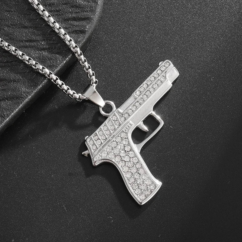 Ak-47 Submachine Gun Necklace