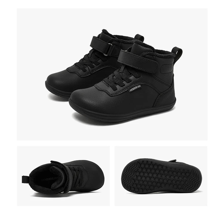 HOBIBEAR Kids Winter Barefoot Shoes