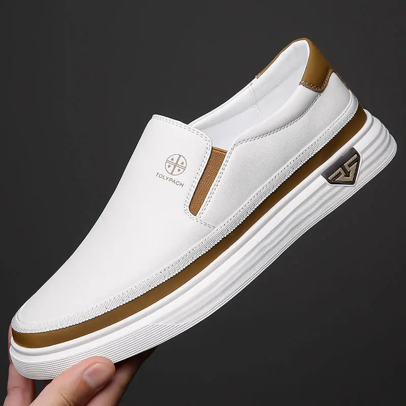 Men's Genuine Leather Sneakers