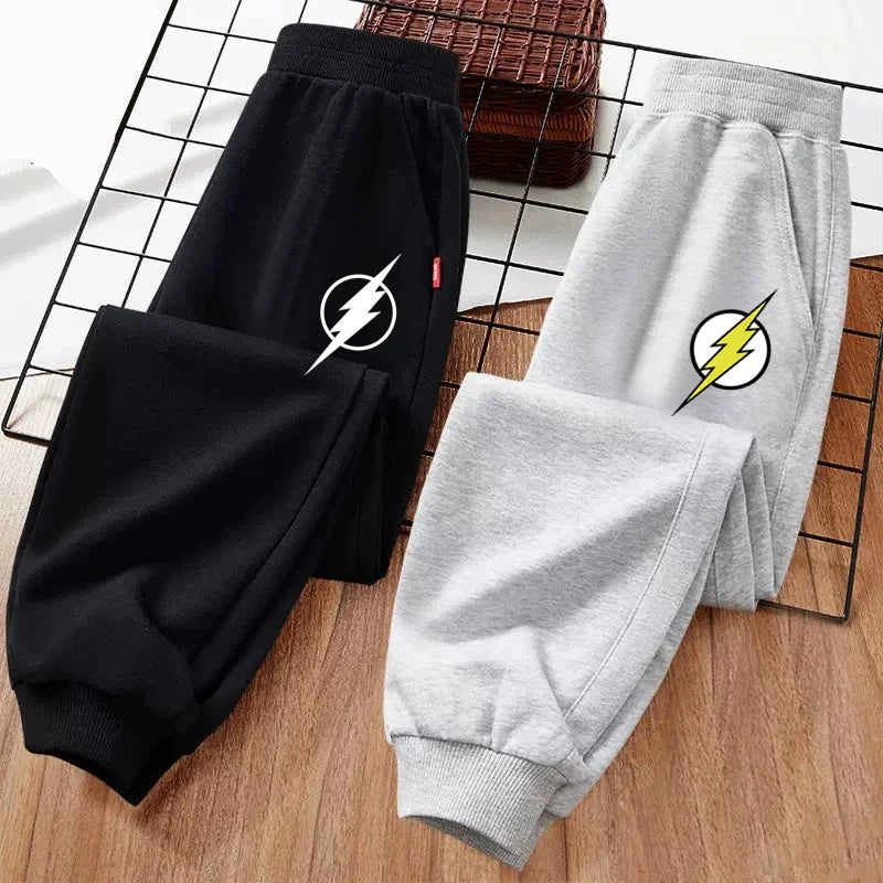 Lightning Pattern Sweatpants