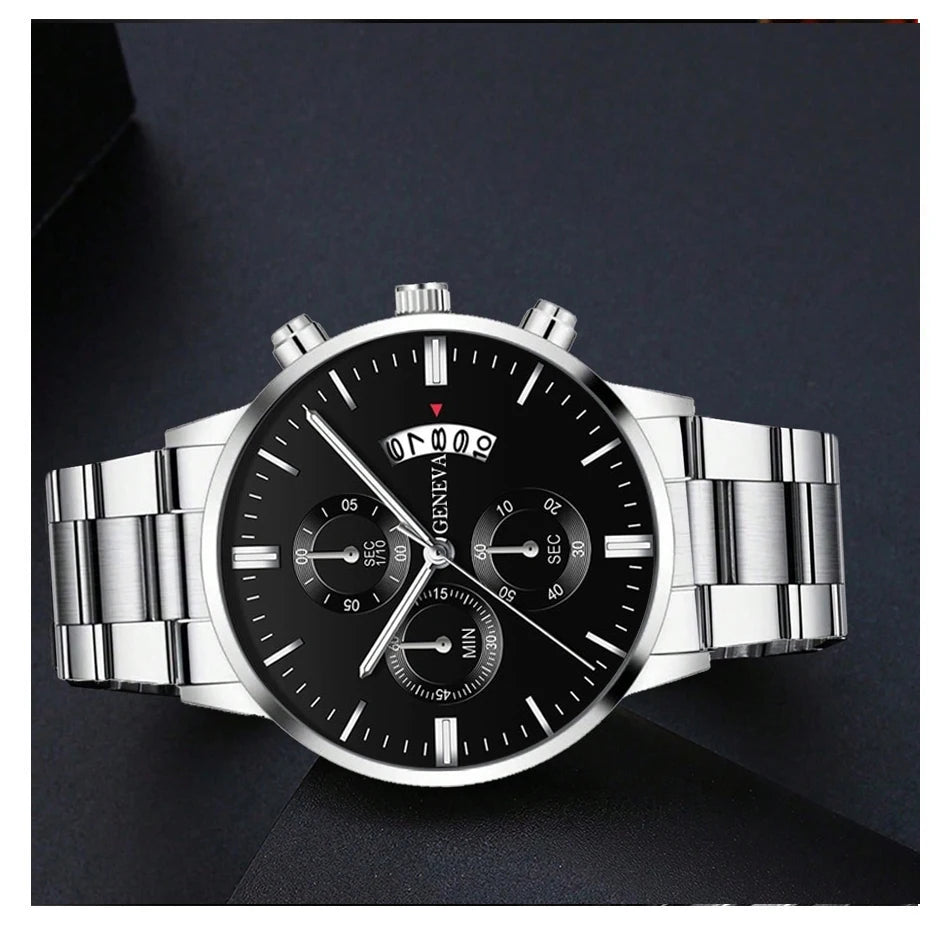 Fashion Men Watch Luxury Calendar Quartz