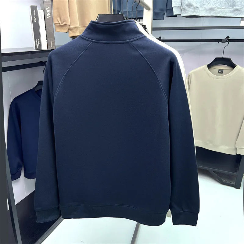 Men’s polo Half zip hoodie