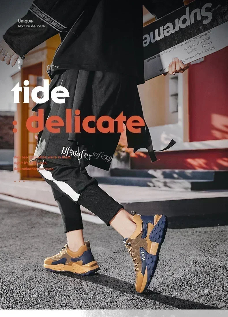 *2025 Fashion Men's Casual and Running Sneakers/Thick Bottom Casual Sports Shoes