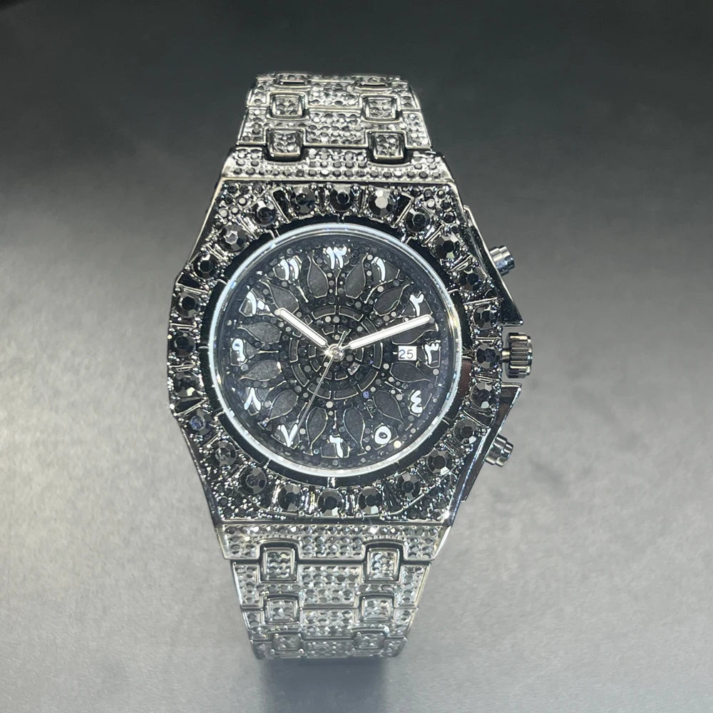Diamond Hip Hop Watch For Men