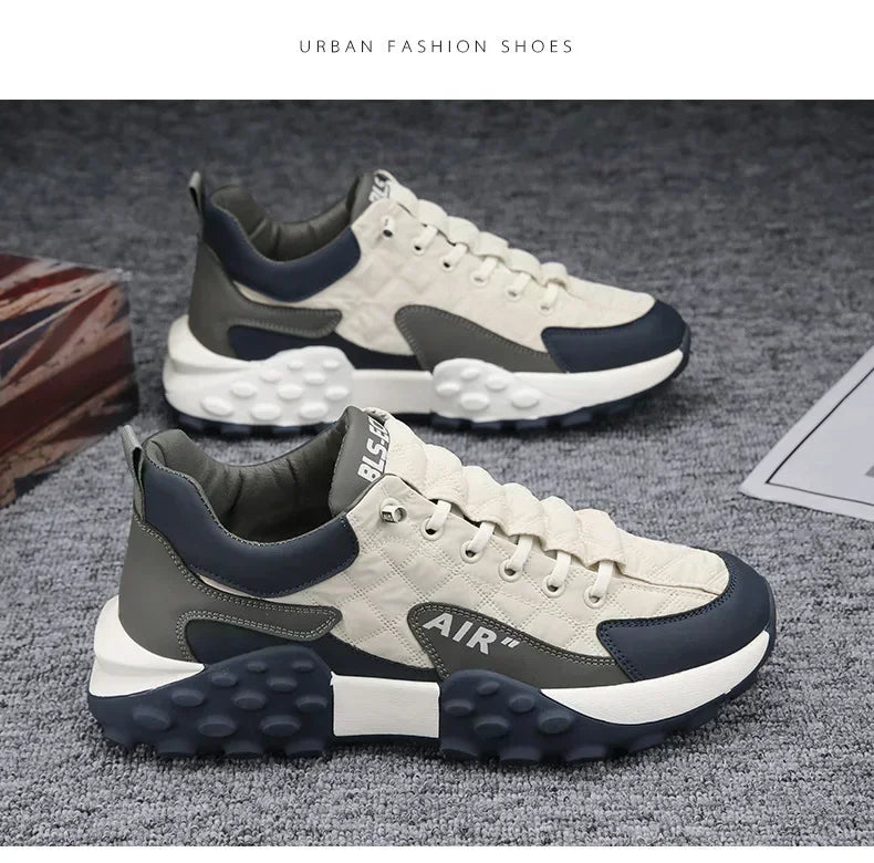 *2025 Fashion Men's Casual and Running Sneakers/Thick Bottom Casual Sports Shoes