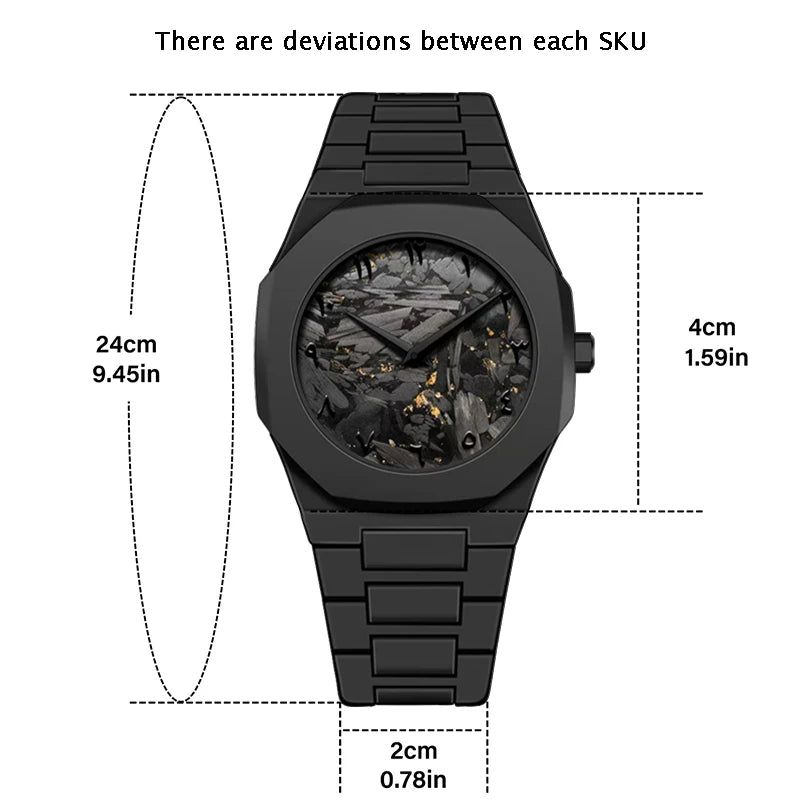 Men's Arabic Quartz Watch