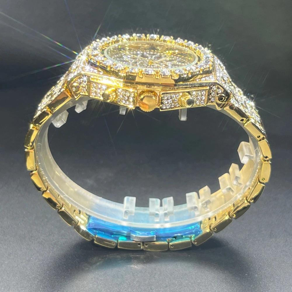 Diamond Hip Hop Watch For Men