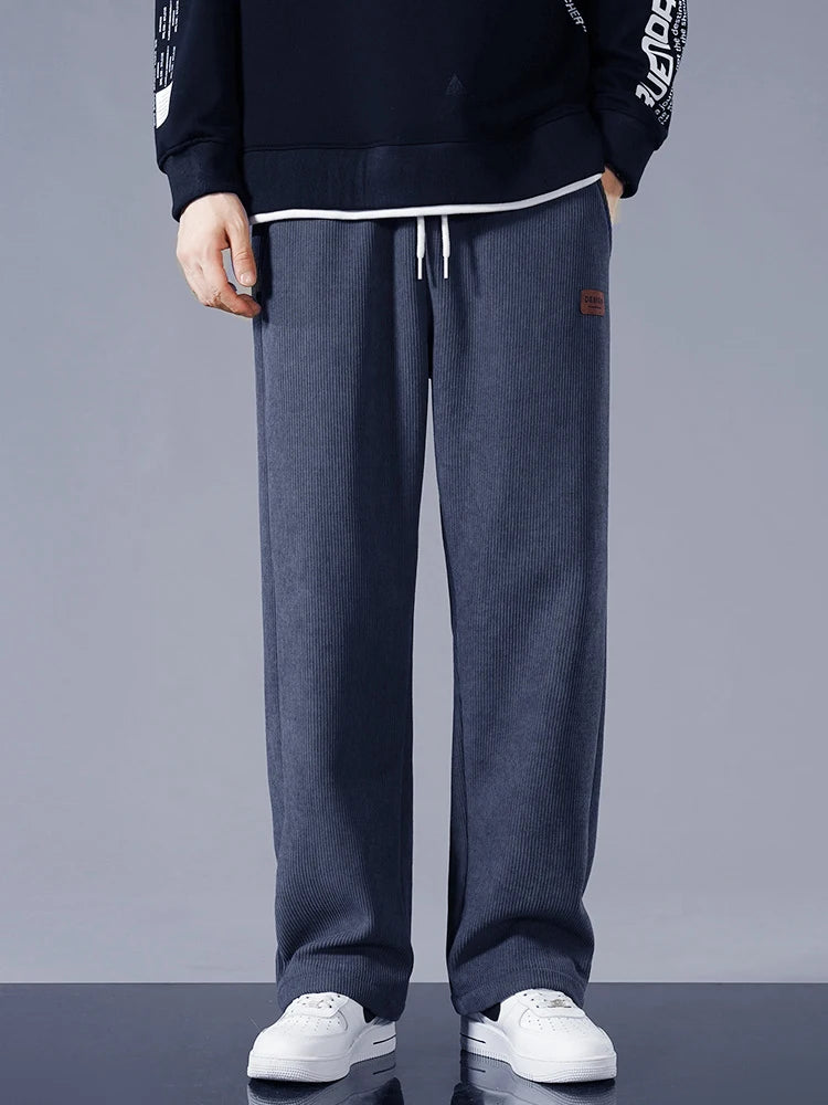 Winter Thick Warm Corduroy Sweatpants