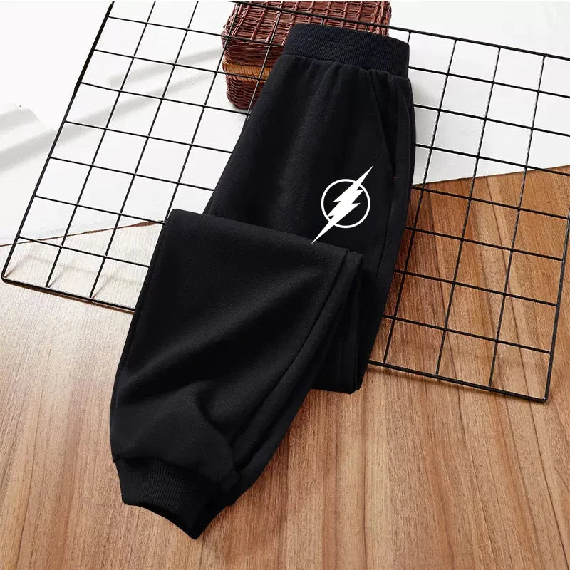 Lightning Pattern Sweatpants