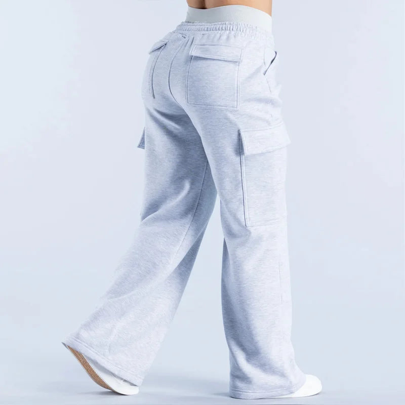 Women Low Waist Wide Leg Pants