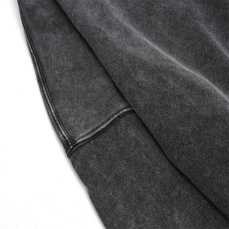 2024 Anime Hunter X Hunter Washed Hoodies Manga Printed Hoodies For Men Harajuku Pullover Contains Cotton Sweatshirts Clothing