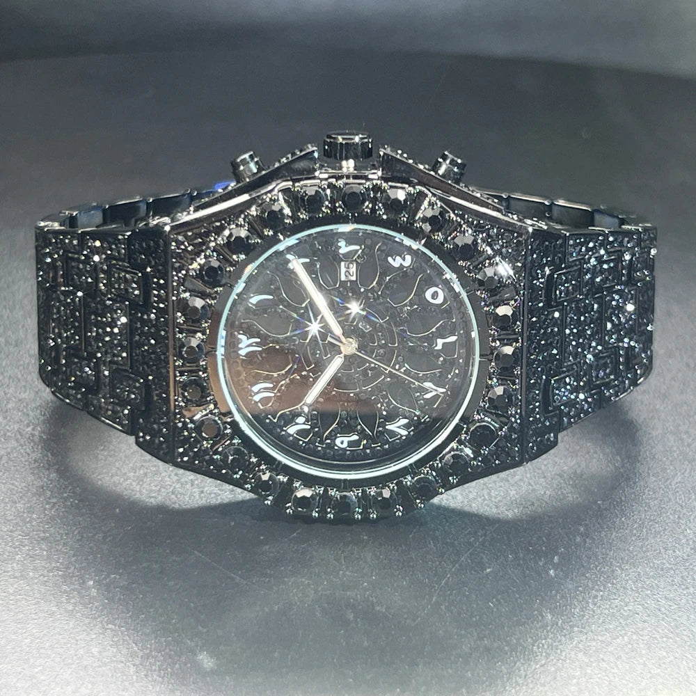 Diamond Hip Hop Watch For Men