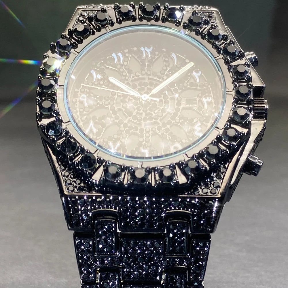 Diamond Hip Hop Watch For Men