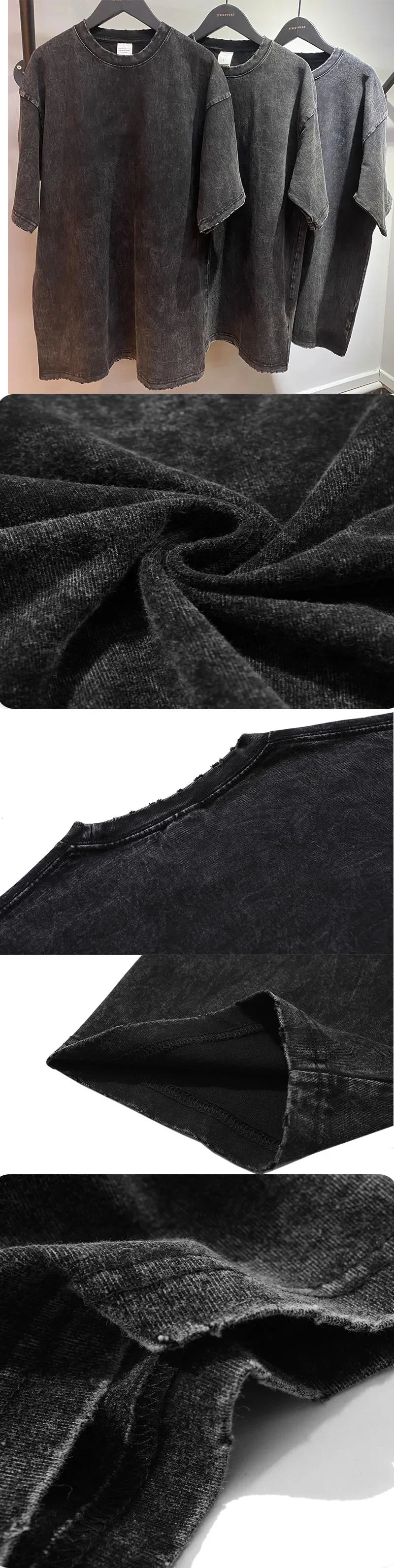 Anime Baki Haman Tshirts Harajuku Vintage 100% Cotton 2024 New Washed T Shirt For Men Hip Hop Streetwear Oversize T-shirt