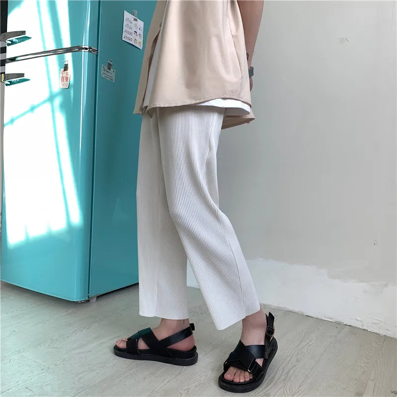 Men Summer Straight  Pants Men