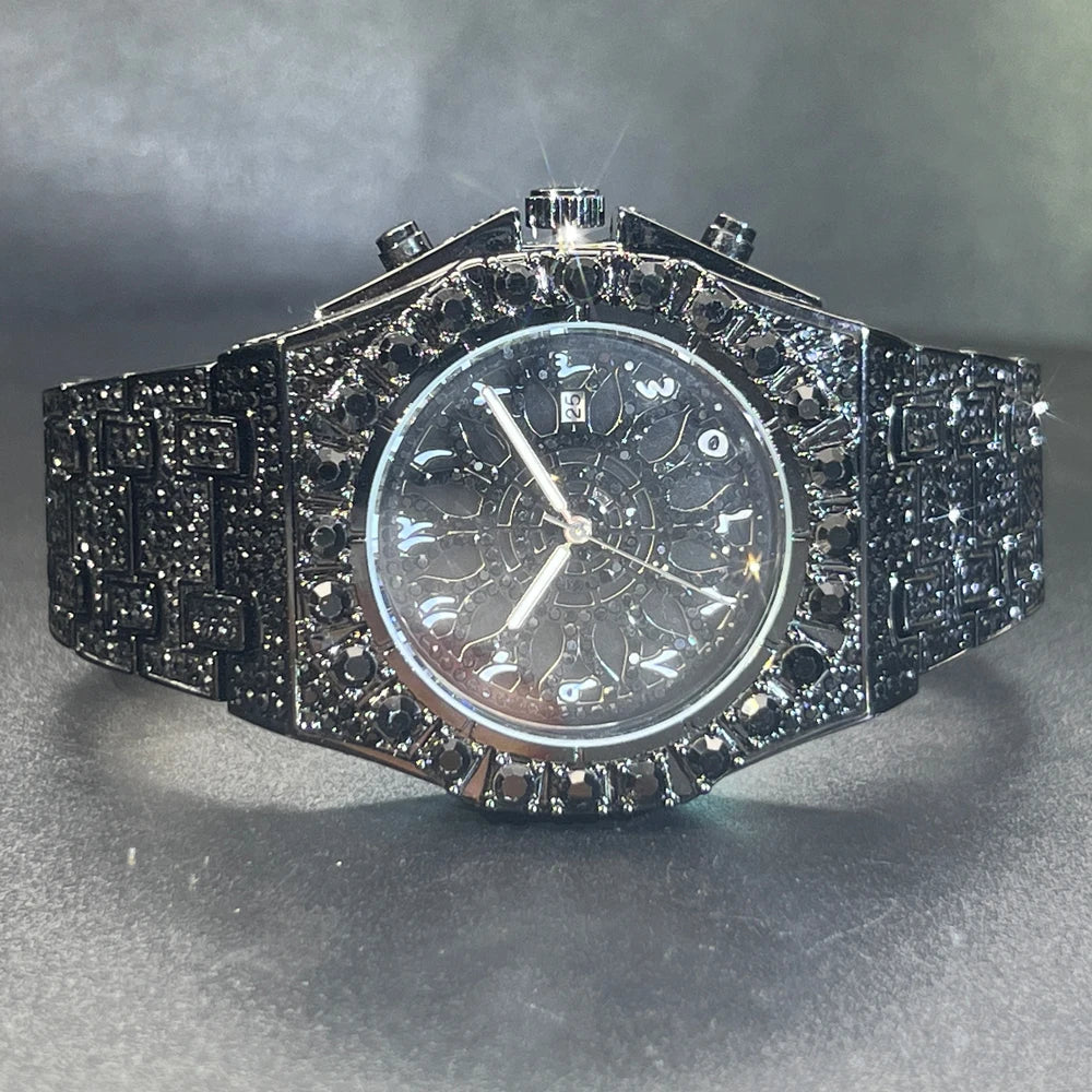 Diamond Hip Hop Watch For Men